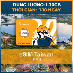 eSIM Đài Loan (KYC)