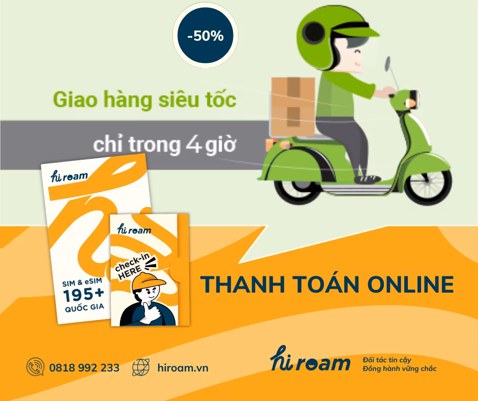 Giảm giá 50% Hỏa Tốc