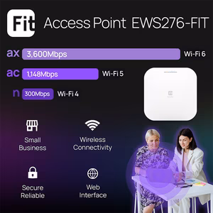 Access Point WiFi 6 EnGenius EWS276-FIT 4x4 – Tốc Độ 3600 Mbps