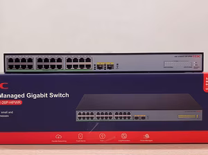 Switch PoE H3C Layer 2 18 Port Gigabit LS-1600V2-18P-HPWR-GL - Công Suất PoE 240W