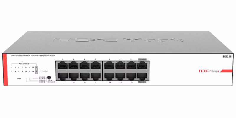 H3C Magic BS210T-HP Switch 10 Cổng POE Gigabit - Hiệu Suất Cao, Cung Cấp Điện POE