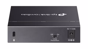 Switch Omada Unmanaged TP-Link DS105G | 5 Cổng 10/100/1000Mbps | Vỏ Thép