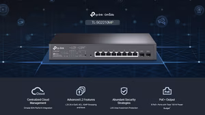 Switch Managed L2+ JetStream TP-Link TL-SG2210MP | 8 Port RJ45 1G PoE | 2 SFP