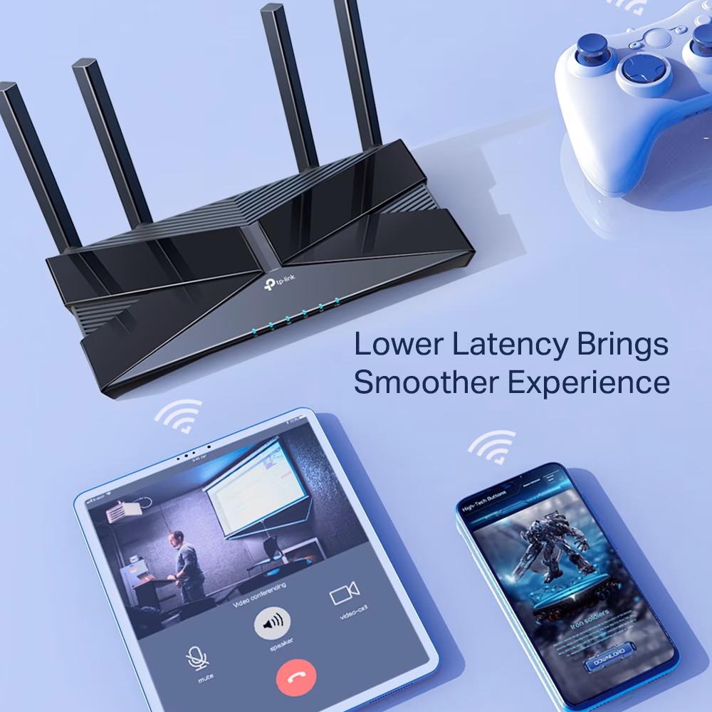 Archer AX50 | Router Wi-Fi 6 Băng Tần Kép AX3000 | Hiệu Suất Cao