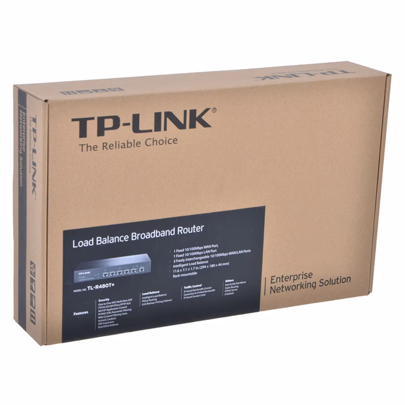 Thiết Bị Cân Bằng Tải TP-Link TL-R480T+ - Giải Pháp Quản Lý Đường Truyền Hiệu Quả Với Modem Quang