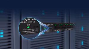 Switch Ruijie PoE+ RG-ES106D-P V2 | 6 Cổng Gigabit PoE | Công Suất 60W