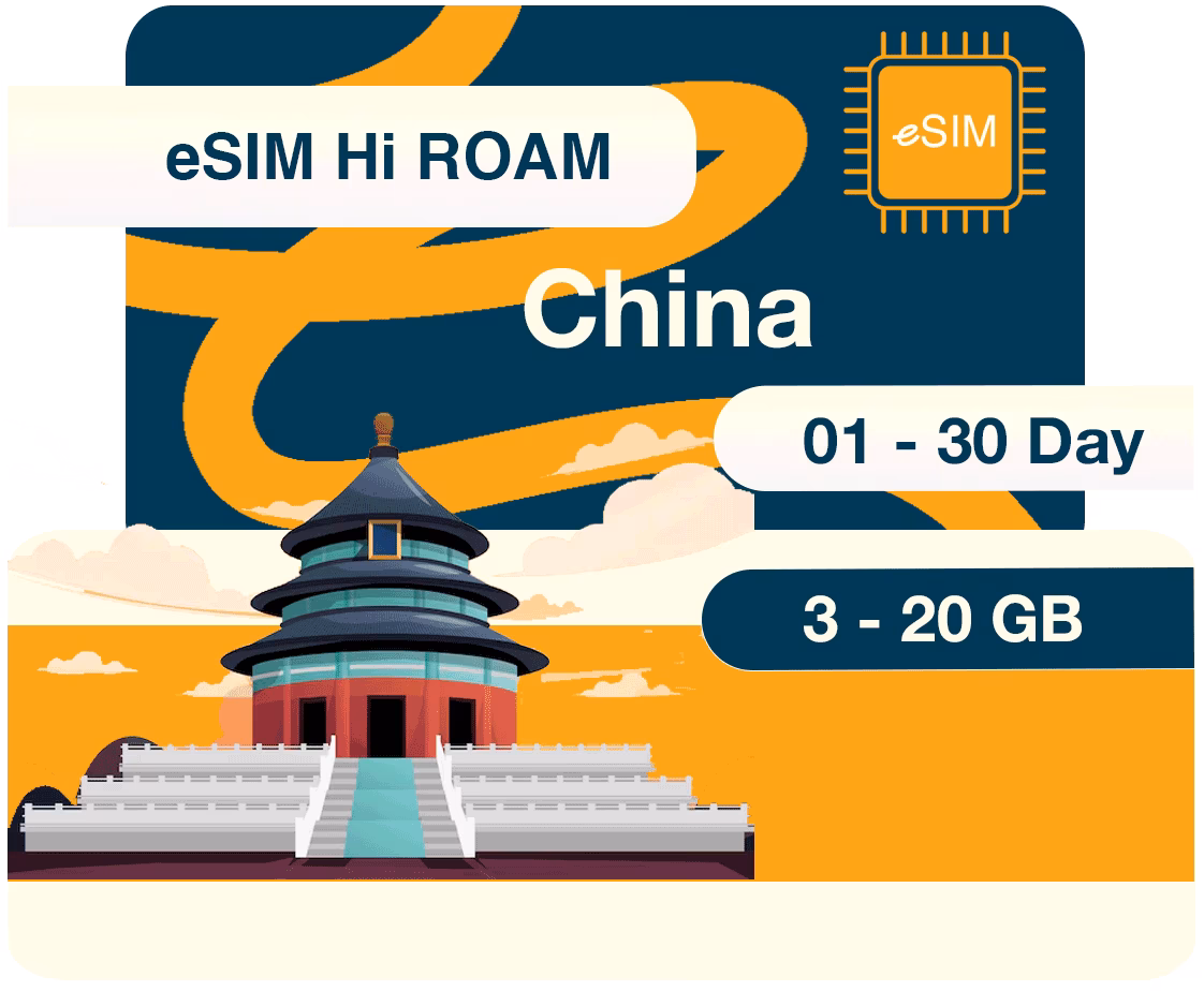 eSIM 5G Trung Quốc - China Moblile