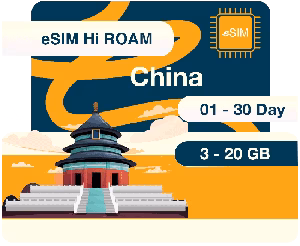 eSIM 5G Trung Quốc - China Moblile