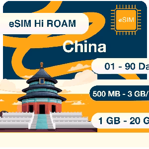 eSIM Trung Quốc, Hong Kong & Macao - Vào được TikTok