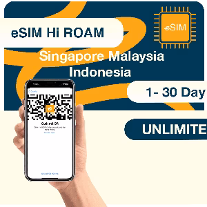 eSIM Singapore Malaysia Indonesia Unlimited