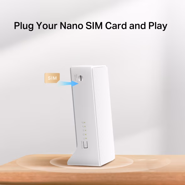 Bộ Phát Wifi 4G Mercusys MB112-4G tốc độ 300Mbps