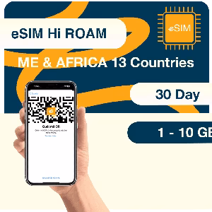 eSIM Châu Phi 13 Nước
