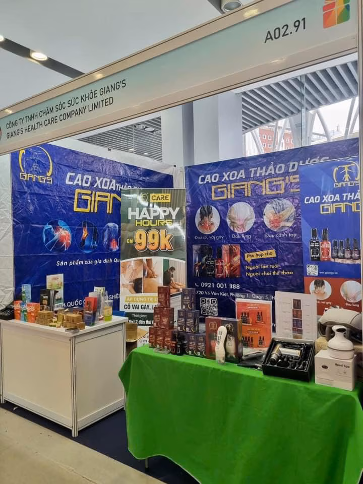 CAO XOA THẢO DƯỢC GIANG'S TỎA SÁNG TẠI HỘI CHỢ DU LỊCH QUỐC TẾ ITE HCMC 2024
