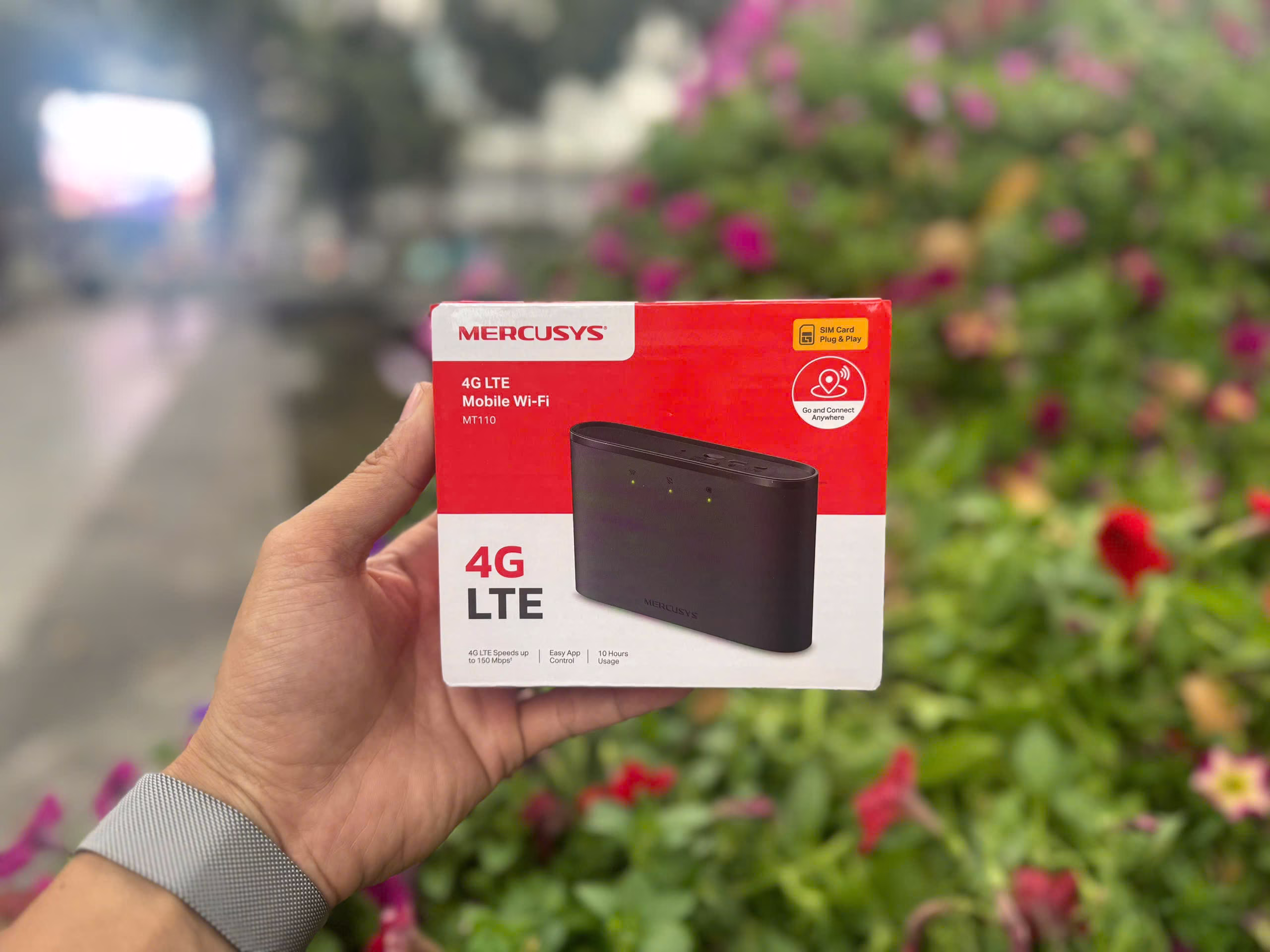 Bộ Phát Wifi 4G Mercusys MT110, Tốc độ 150Mbps - Hàng Chính Hãng