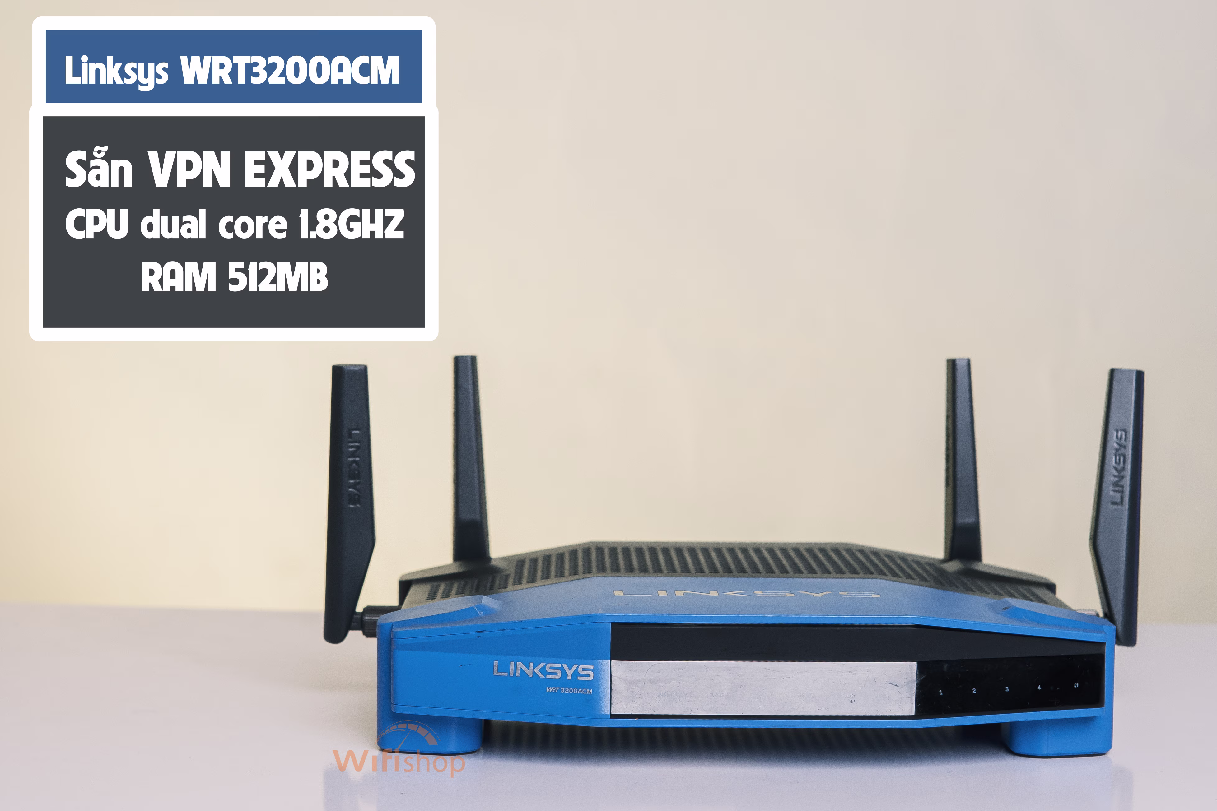Router Wifi Linksys WRT3200ACM - Wifi VPN