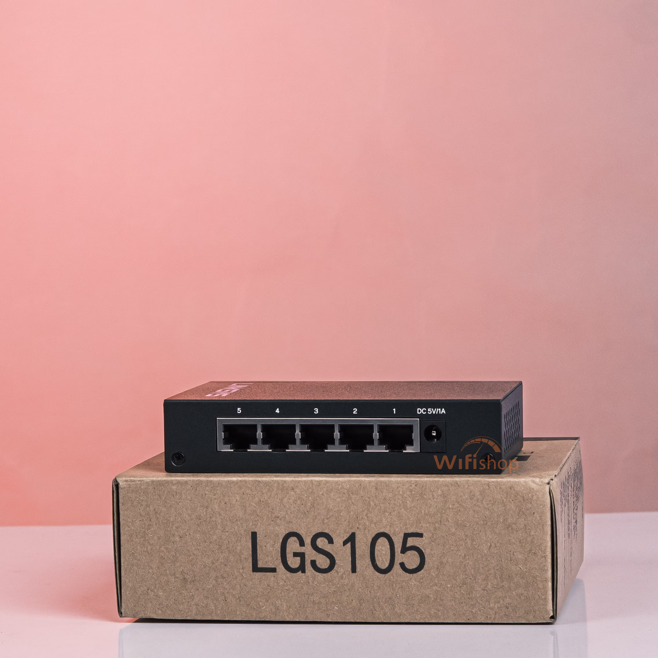 Switch Linksys LGS105 5-Port Vỏ Thép