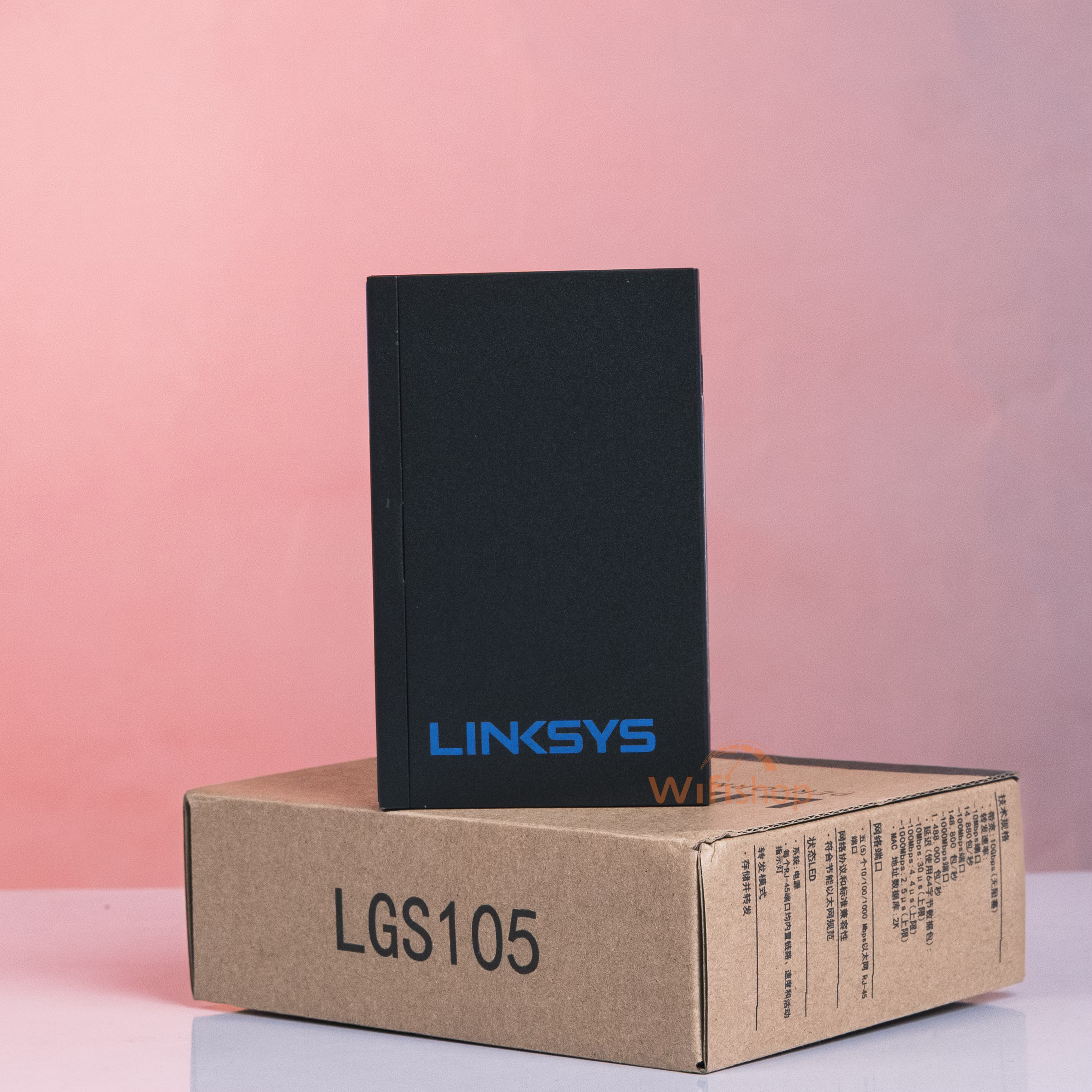 Switch Linksys LGS105 5-Port 1Gbps Vỏ Thép