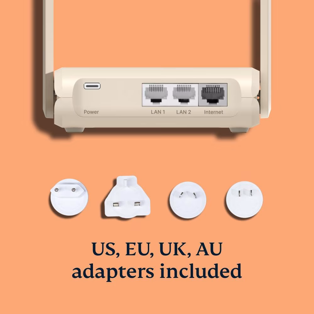 Bộ Phát Wifi6 Aircove Go ExpressVPN - Đổi IP Chuyên Nghiệp