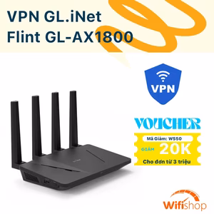 Bộ Phát Wifi6 GL.iNet GL-AXT1800 - Router VPN