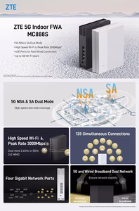 Bộ Phát Wifi6 5G ZTE MC888s Tốc Độ 3000Mbps Kết Nối 128 Máy