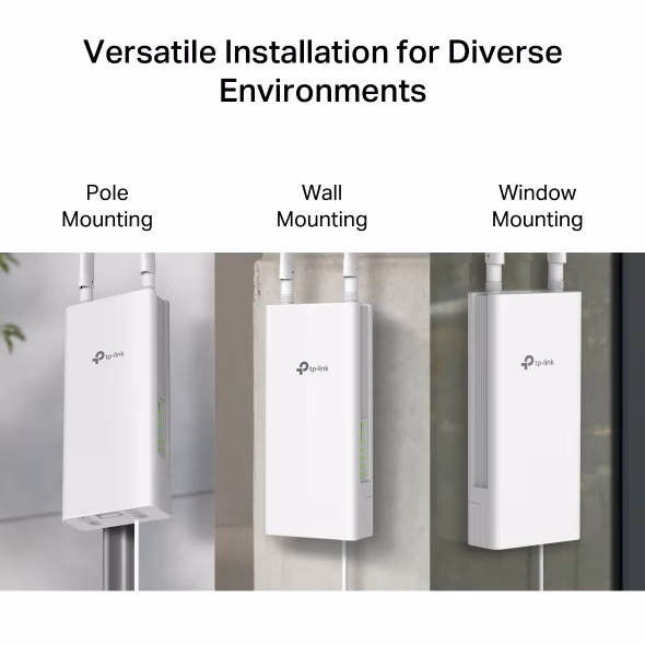 Bộ Phát WiFi Ngoài Trời 4G TPLINK TL-MR100 Outdoor Tốc Độ 300Mbps