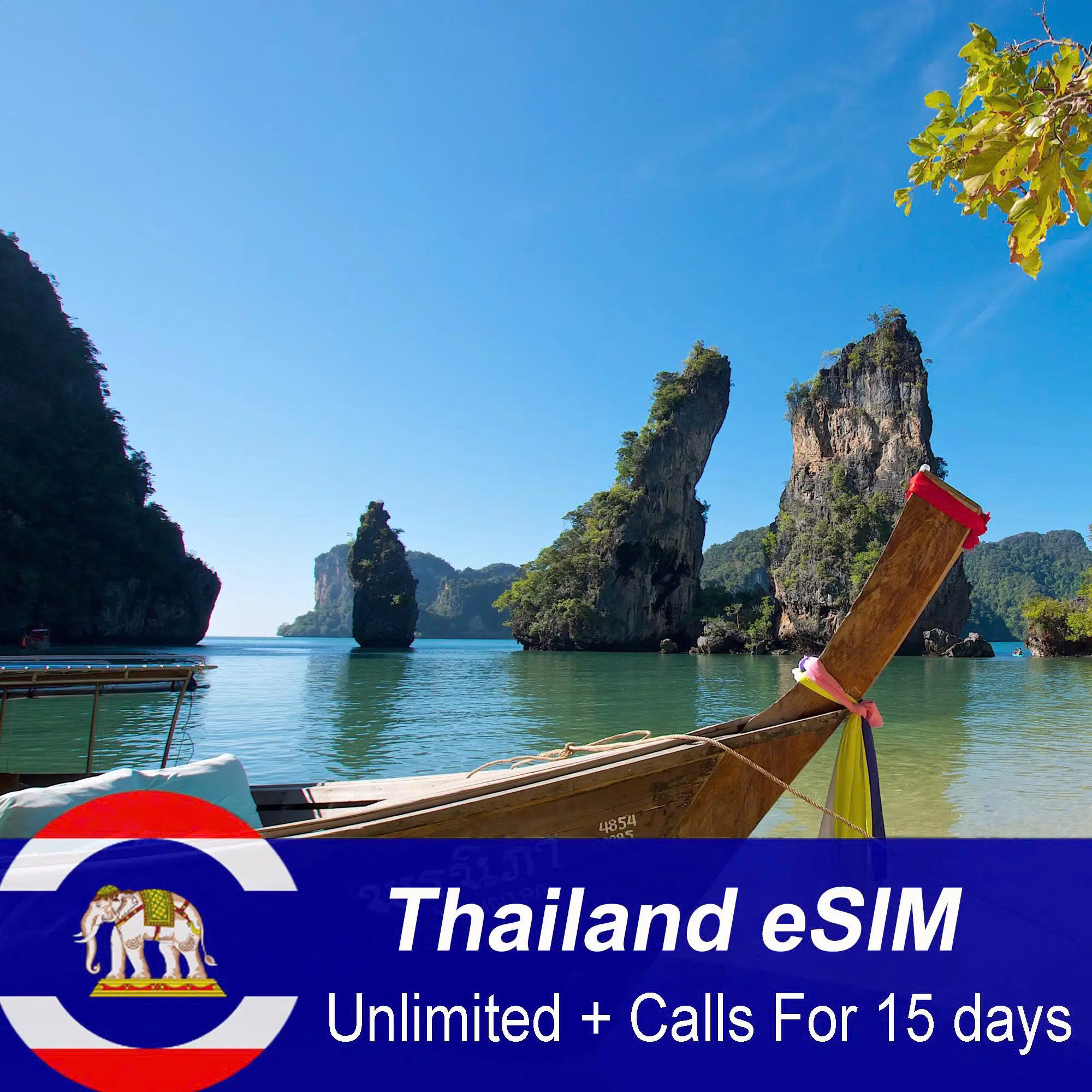 eSIM Thái Lan DTAC Unlimted 15 Ngày