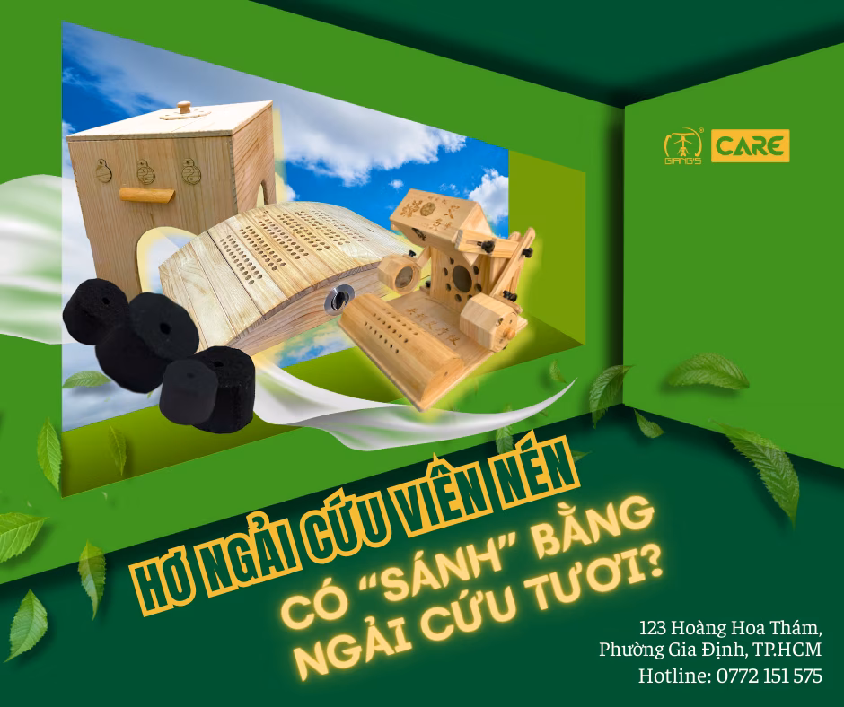 HƠ NGẢI CỨU VIÊN NÉN CÓ SÁNH BẰNG DÙNG NGẢI CỨU TƯƠI?