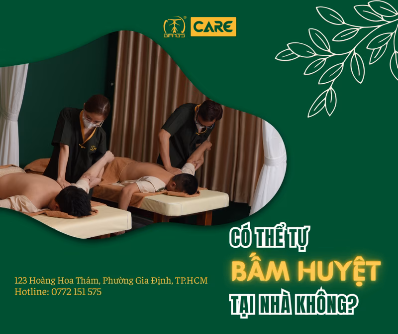 CÓ THỂ TỰ BẤM HUYỆT TẠI NHÀ KHÔNG?